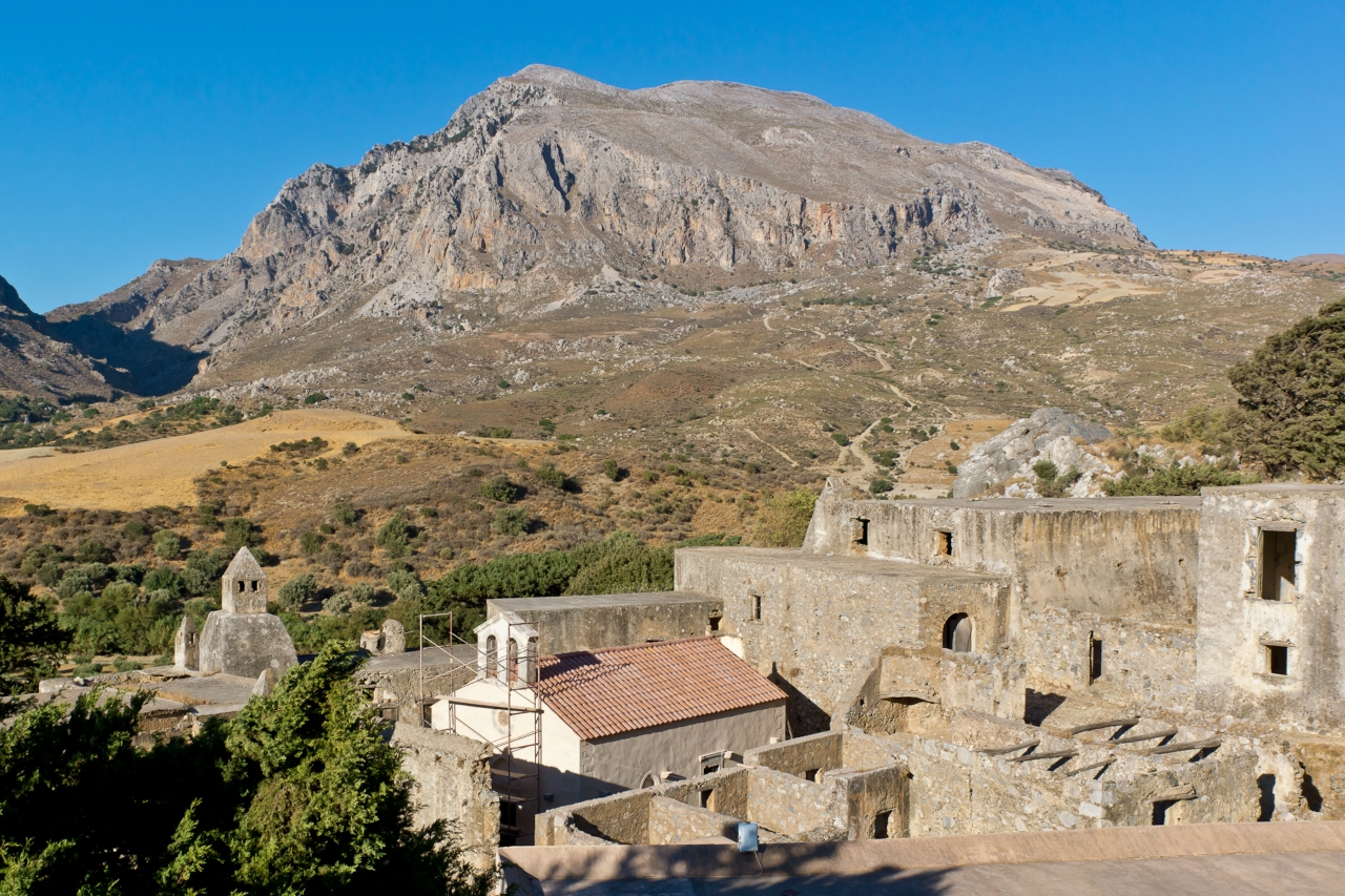 monastery preveli crete