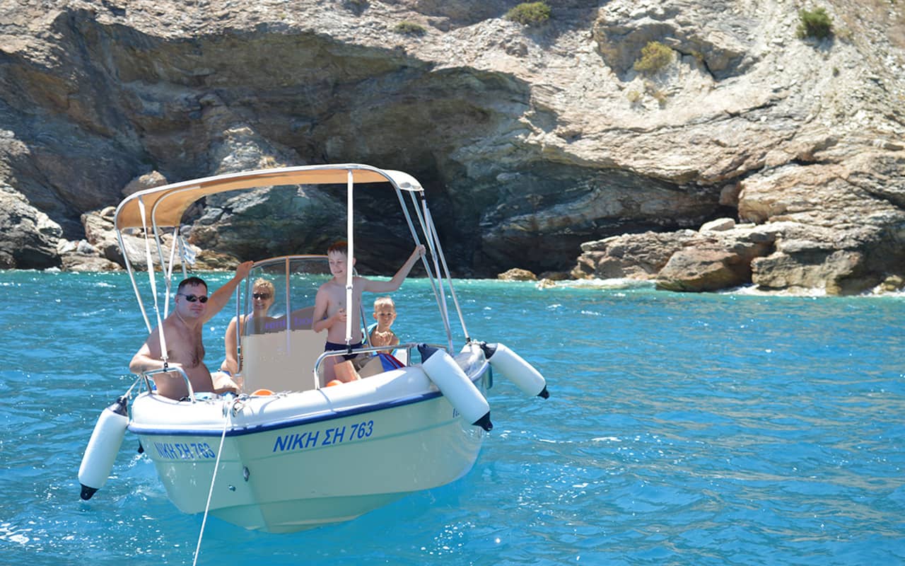 boat rental crete